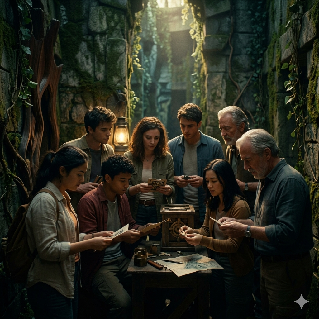 escapar en Esfinge escape room