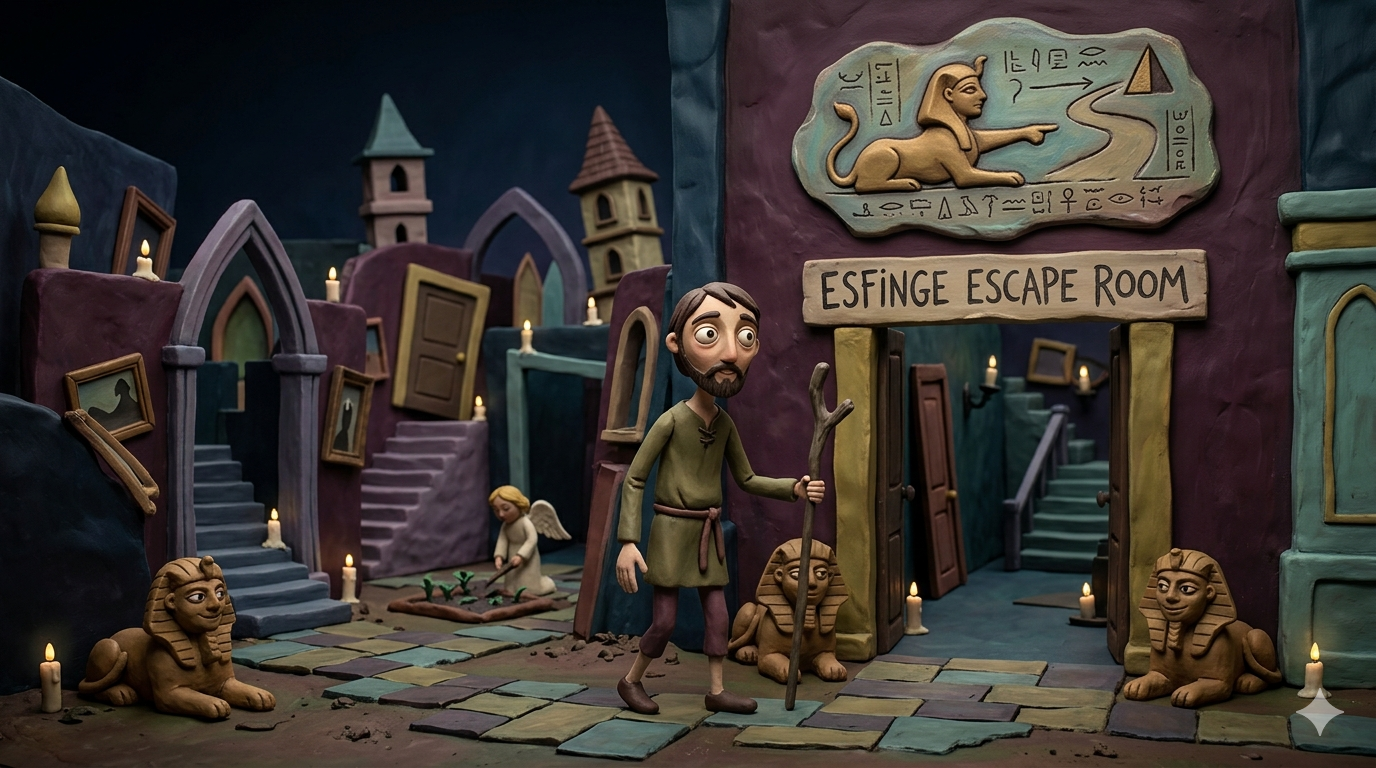 san isidro en Esfinge escape room